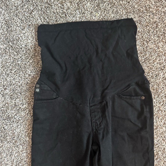 adriano Goldschmied / pea in the pod black maternity leggings size 26 - Picture 6 of 8